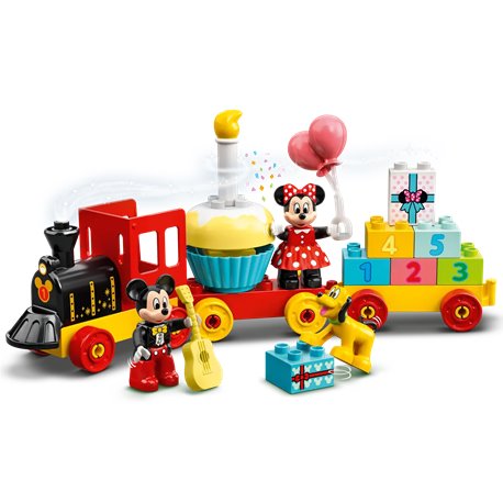 LEGO Duplo 10941 Urodzinowy pociąg myszek Miki i Minnie