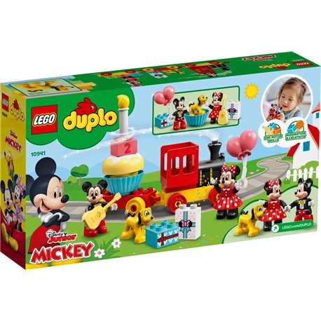 LEGO Duplo 10941 Urodzinowy pociąg myszek Miki i Minnie