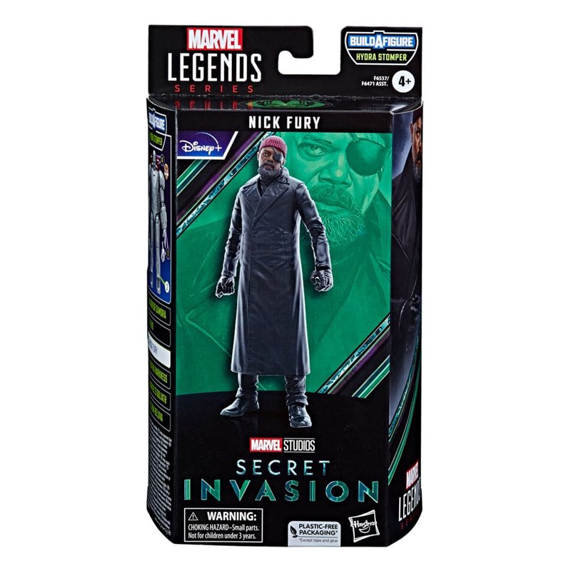 Secret Invasion Marvel Legends Action Figure Nick Fury (BAF: Hydra Stomper) 15 cm (przedsprzedaż)