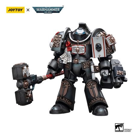 Warhammer 40k Action Figure 1/18 Grey Knights Nemesis Dreadknight (Including Grey Knights Terminator) (przedsprzedaż)