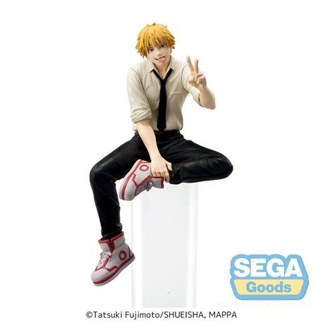 SEGA Goods - Chainsaw Man Perching Statue Denji 14 cm