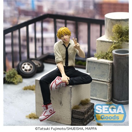 SEGA Goods - Chainsaw Man Perching Statue Denji 14 cm