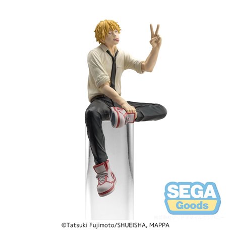 SEGA Goods - Chainsaw Man Perching Statue Denji 14 cm