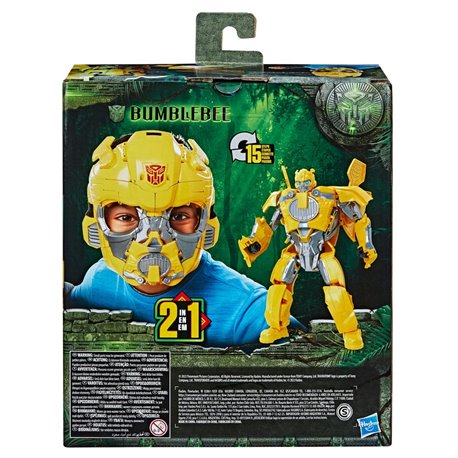 Transformers: Rise of the Beasts 2-in-1 Roleplay Mask / Action Figure Bumblebee 23 cm (przedsprzedaż)