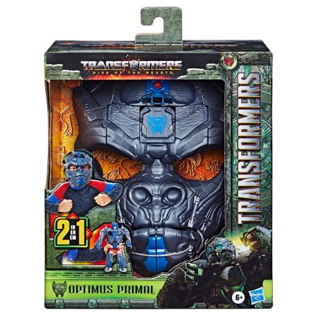 Transformers: Rise of the Beasts 2-in-1 Roleplay Mask / Action Figure Optimus Primal 23 cm (przedsprzedaż)