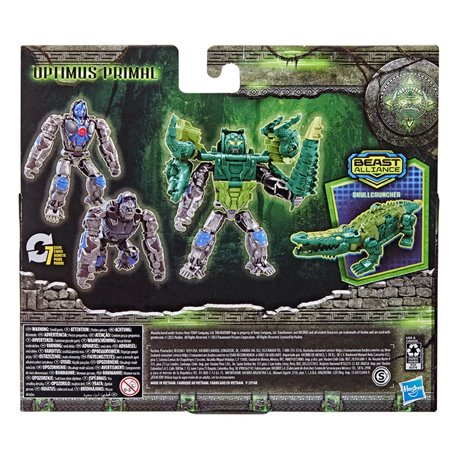 Transformers: Rise of the Beasts Beast Alliance Combiner Action Figure 2-Pack Optimus Primal & Skullcruncher 13  (przedsprzedaż)