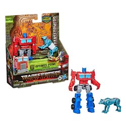 Transformers: Rise of the Beasts Beast Alliance Weaponizer Action Figure 2-Pack Optimus Prime & Chainclaw 13 cm (przedsprzedaż)