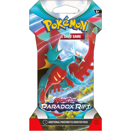 Pokemon TCG: Paradox Rift Sleeved Booster (przedsprzedaż)