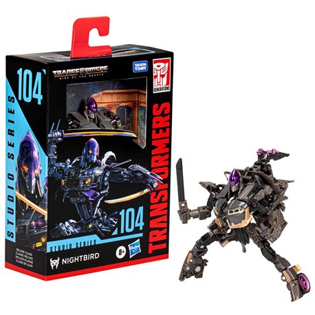 Transformers Studio Series Deluxe Class Rise of the Beasts Nightbird (przedsprzedaż)