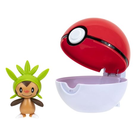 Pokemon Clin'n'Go - Chespin + Poke Ball (przedsprzedaż)