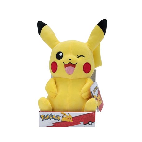 Pokemon Maskotka Pikachu Winking 30 cm (przedsprzedaż)