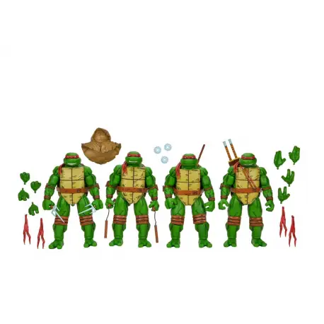 Teenage Mutant Ninja Turtles 4-Pack Leonardo, Raphael, Michelangelo, & Donatello 18 cm (przedsprzedaż)