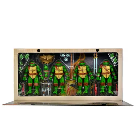 Teenage Mutant Ninja Turtles 4-Pack Leonardo, Raphael, Michelangelo, & Donatello 18 cm (przedsprzedaż)