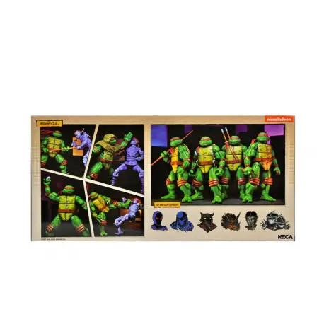 Teenage Mutant Ninja Turtles 4-Pack Leonardo, Raphael, Michelangelo, & Donatello 18 cm (przedsprzedaż)