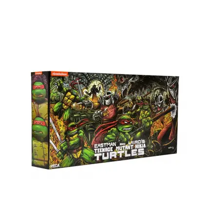 Teenage Mutant Ninja Turtles 4-Pack Leonardo, Raphael, Michelangelo, & Donatello 18 cm (przedsprzedaż)