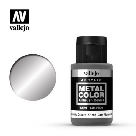 Vallejo Metal Color 77.703 Dark Aluminium