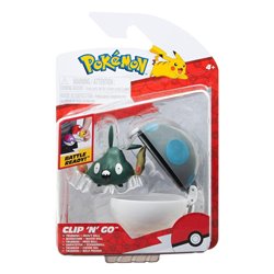 Pokemon Clip'n'Go Trubbish & Poke Ball (przedsprzedaż)