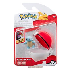 Pokemon Clip'n'Go Squirtle & Poke Ball (przedsprzedaż)