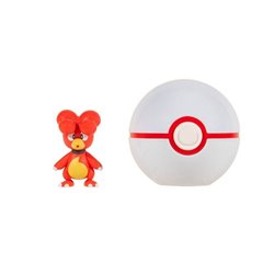 Pokemon Clip'n'Go Magby & Poke Ball (przedsprzedaż)