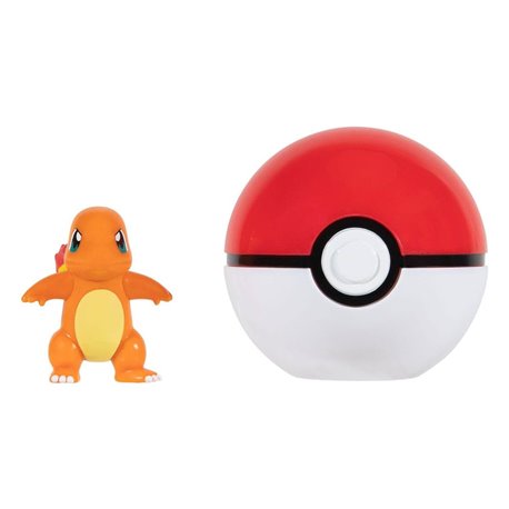 Pokemon Clip'n'Go Charmander & Poke Ball (przedsprzedaż)