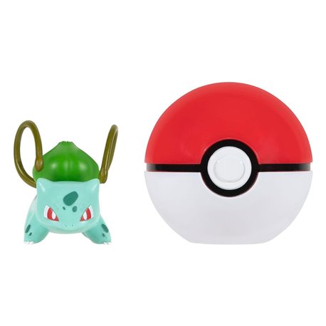 Pokemon Clip'n'Go Bulbasaur & Poke Ball (przedsprzedaż)