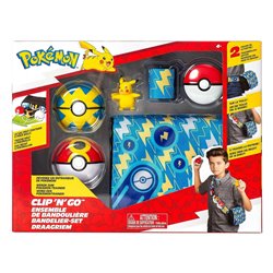 Pokemon Clip'n'Go Bandelier Set Pikachu & Repeat Ball (przedsprzedaż)
