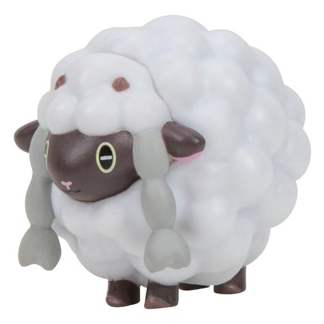 Pokemon Battle Figure Set Wooloo, Carvanha, Jolteon (przedsprzedaż)