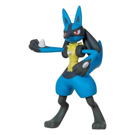 Pokemon Battle Figure Set Pikachu, Omanyte, Lucario (przedsprzedaż)