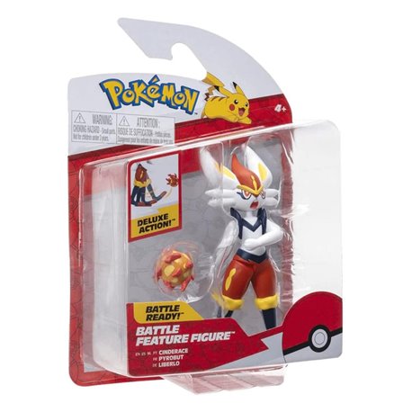 Pokemon Battle Figure Cinderace 10 cm (przedsprzedaż)