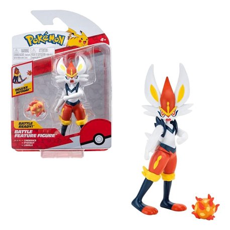 Pokemon Battle Figure Cinderace 10 cm (przedsprzedaż)