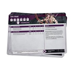 Warhammer 40k Datasheet Cards: Tyranids (przedsprzedaż)
