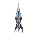 Mass Effect Reaper Sovereign PVC Ship Replica