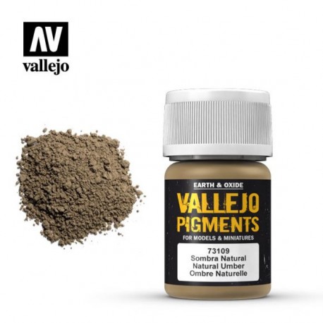 Vallejo Pigments 73.109 Natural Umber