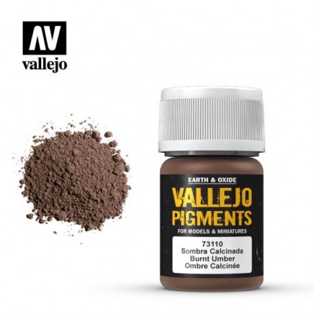 Vallejo Pigments 73.110 Burnt Umber