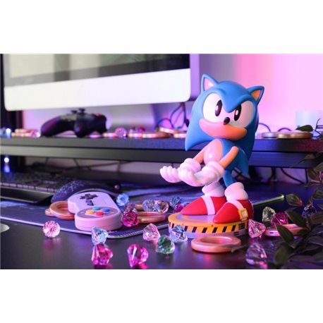 Stojak na Telefon lub kontroler: Sliding Sonic the Hedgehog (20 cm)