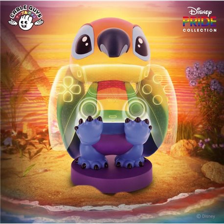 Stojak na Telefon lub kontroler: Disney Stitch Lilo & Stitch: Rainbow Stitch (20 cm)