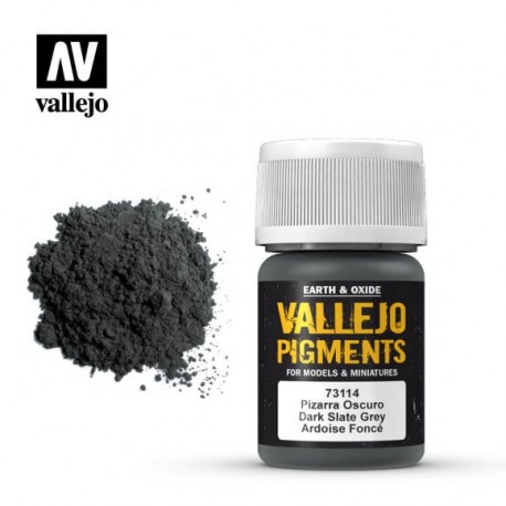 Vallejo Pigments 73.114 Dark Slate Grey