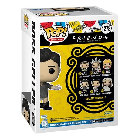 Funko POP! Friends - Ross with Leather Pants 9 cm (przedsprzedaż)