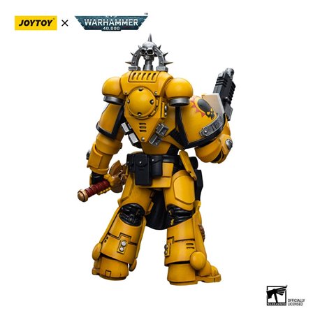 Warhammer 40k Action Figure 1/18 Imperial Fists Lieutenant with Power Sword 12 cm (przedsprzedaż)