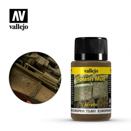 Vallejo Weathering Effect 73.801 European Splash Mud