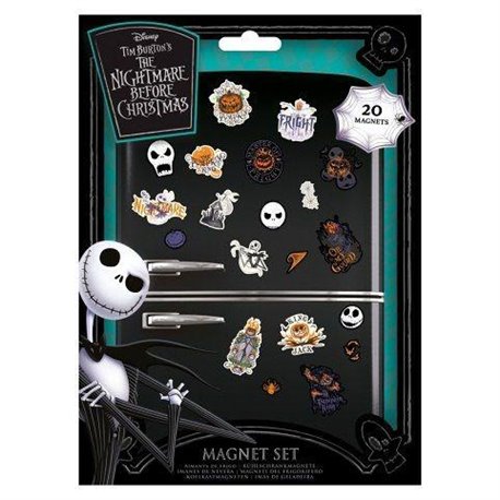 Zestaw Magnesów Disney - Miasteczko Halloween (20 sz)