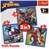 Puzzle 3w1 Pajęcza siła Spiderman