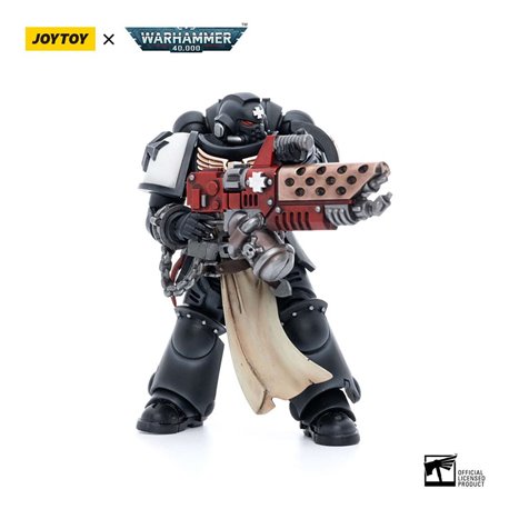 Warhammer 40k Action Figure 1/18 Black Templars Primaris Initiate Brother Raemont 12 cm (przedsprzedaż)