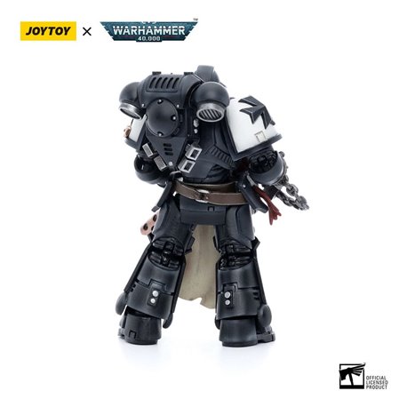 Warhammer 40k Action Figure 1/18 Black Templars Primaris Initiate Brother Raemont 12 cm (przedsprzedaż)