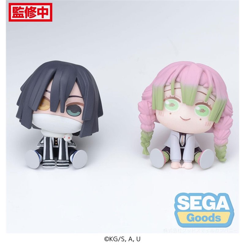 Demon Slayer: Kimetsu no Yaiba Chubby Collection PVC Statue Mitsuri Kanroji & Obanai Iguro (EX) 6 cm (przedsprzedaż)