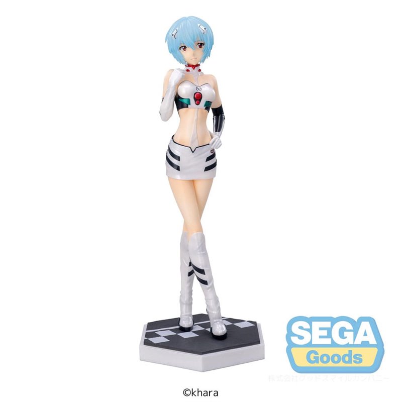 Evangelion Luminasta PVC Statue Evangelion Racing Rei Ayanami Pit Walk 21 cm (przedsprzedaż)