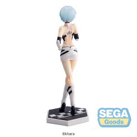 Evangelion Luminasta PVC Statue Evangelion Racing Rei Ayanami Pit Walk 21 cm (przedsprzedaż)