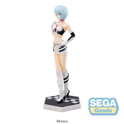 Evangelion Luminasta PVC Statue Evangelion Racing Rei Ayanami Pit Walk 21 cm (przedsprzedaż)