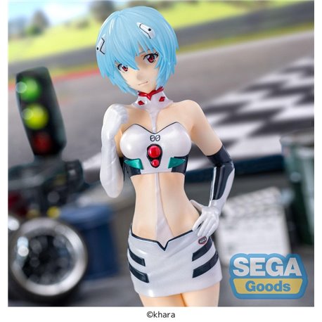 Evangelion Luminasta PVC Statue Evangelion Racing Rei Ayanami Pit Walk 21 cm (przedsprzedaż)