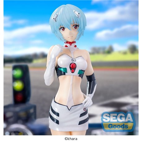 Evangelion Luminasta PVC Statue Evangelion Racing Rei Ayanami Pit Walk 21 cm (przedsprzedaż)